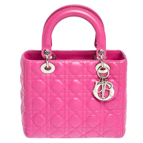 lady dior pink bag price|christian Dior pink bag.